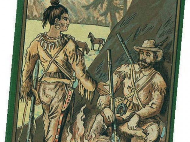 Cover of an original 1893 edition of the novel Winnetou