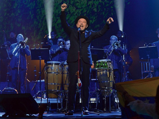 ARTS FIRST honorand Rubén Blades shown performing