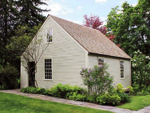 white clapboard one-room schoolhouse Litchfield Law School