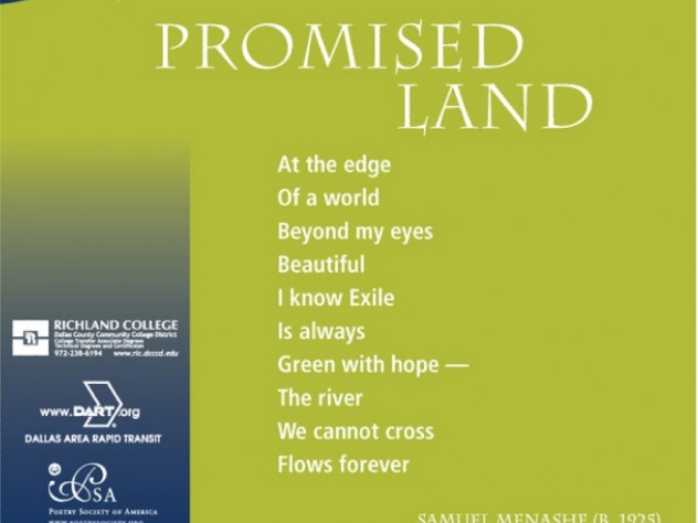 <i>Promised Land</i> by Samuel Menashe