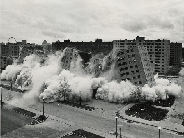 Demolished in the 1970s, less than two decades after it was built, St. Louis's Pruitt-Igoe public housing complex became a symbol of poverty, segregation, and urban-planning failure.