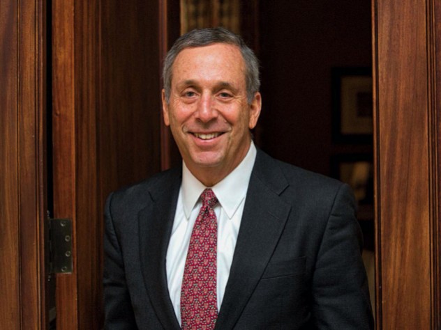 Photograph of Harvard President Lawrence S. Bacow