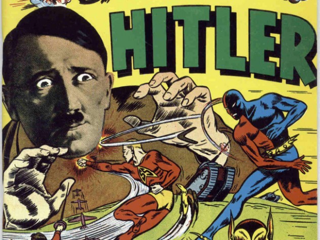 This cover, and the images that follow, offer a sampler from Lev Gleason Publications.