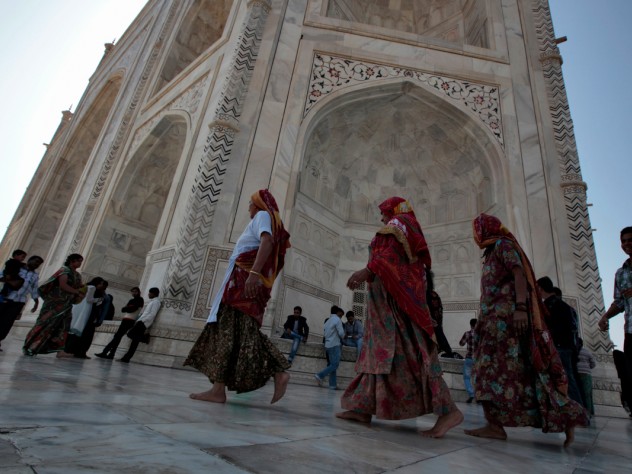 Photograph by Peter Pereira A conservation plan for the Taj Mahal, produced by a group led by Rahul Mehrotra, aims to enrich tourists' experience so they learn about many aspects of the monument and its history.