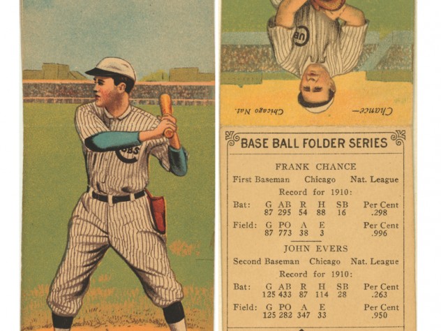 1911 Chicago Cubs player cards from the pre-Wrigley Field era, when baseball and smoking were <i>both</i> all-American