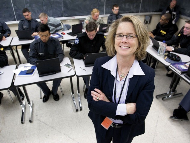Lissa Young fosters open discussions about love and sexuality during a psychology class for freshmen cadets at West Point.
