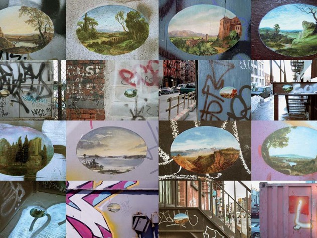 Details from the series New York Beautification Project, 1999-2001