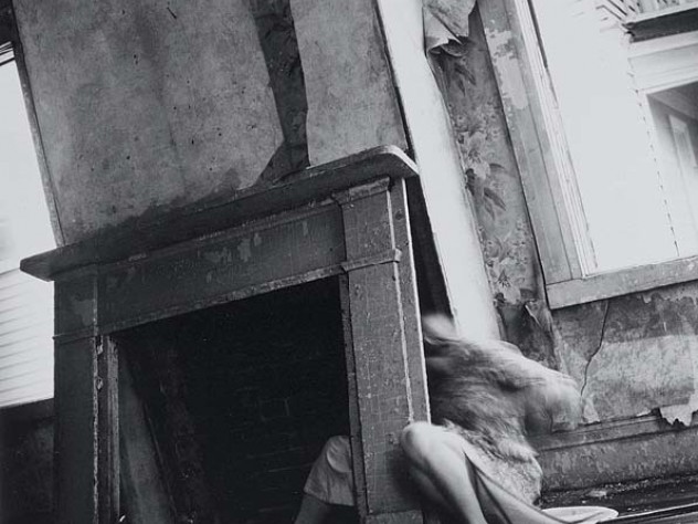 Francesca Woodman’s haunting House #4, from the series Abandoned House #1 (1976)