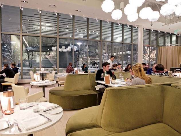Café ArtScience’s chic interior