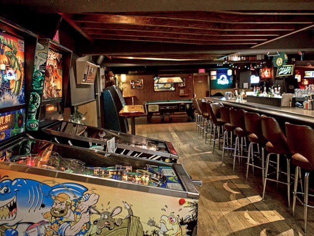 State Park’s inner rooms foster the sense of imbibing in a rural watering hole.
