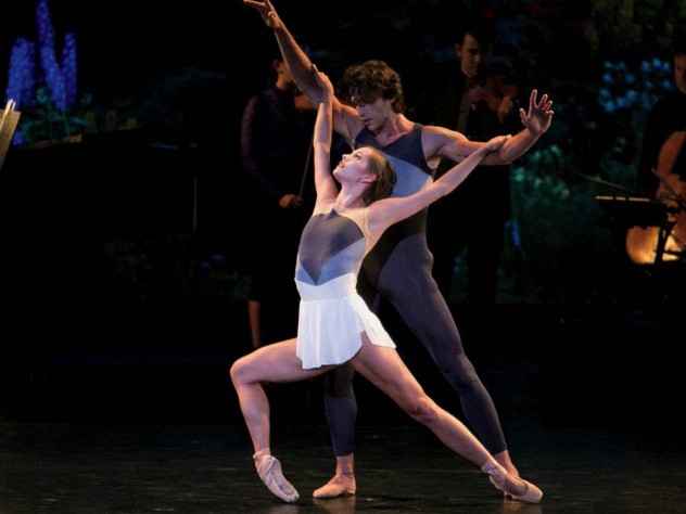 Still from ballet "Solitaire"