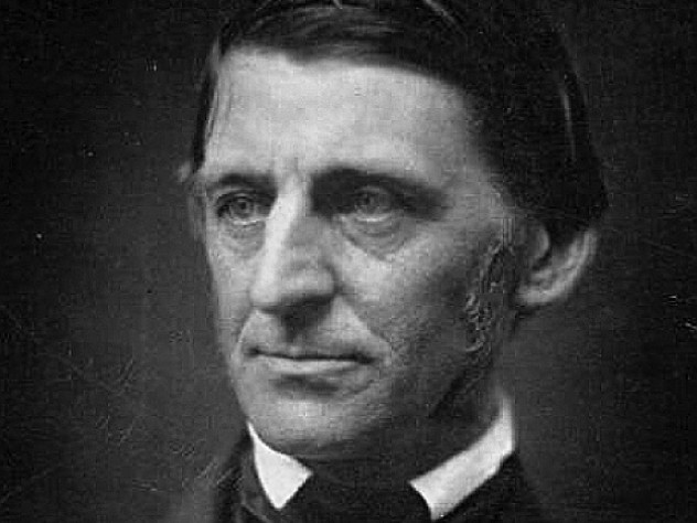 Historic portrait of Ralph Waldo Emerson