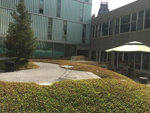 New outdoor spaces to use on sunnier days