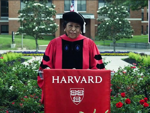 Photograph of Commencement guest speaker Ruth J. Simmons