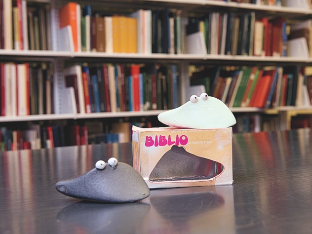 Photograph by Jim Harrison Biblio, a handheld book scanner, helps users track, share, and expand their research.
