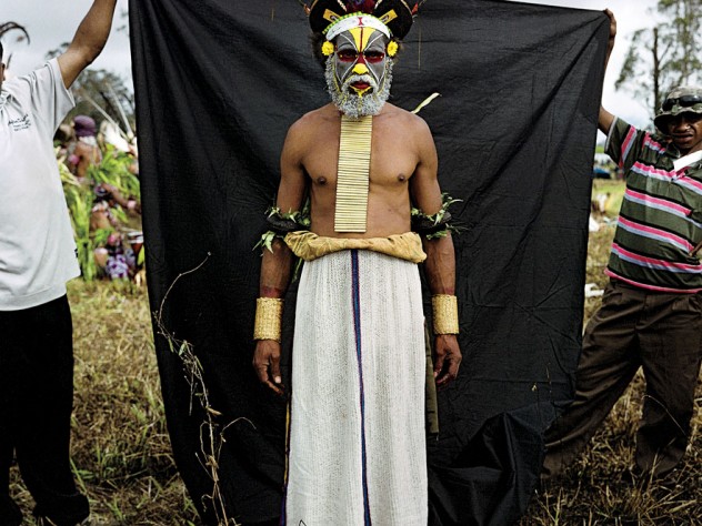from <i>Stephen Dupont: Papua New Guinea Portraits and Diaries,</i> at the Peabody Museum