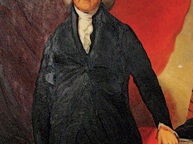 Photograph courtesy of the Connecticut Daughters of the american Revolution, Inc./Governor Jonathan Trumbull House and Wadsworth Stable a portrait of Trumbull
