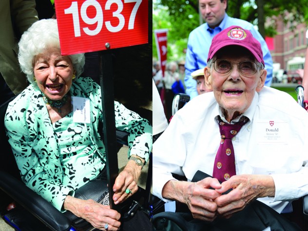 From left: Lillian (Sher) Sugarman and Donald F. Brown