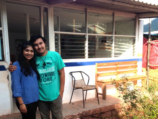 During her time in Mexico, Ishani Premaratne '15, also a Global Health Equity Option Scholar, worked closely with the <i>pasante</i> assigned to her clinic. <i>Pasantes</i> are recently graduated Mexican doctors in their mandatory social-service year. CES hosts a <i>pasante</i> in each of its six clinics for a six-month training and mentorship program.