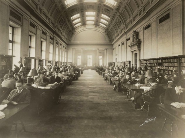 Widener’s reading room was once an exclusively male intellectual sanctum.