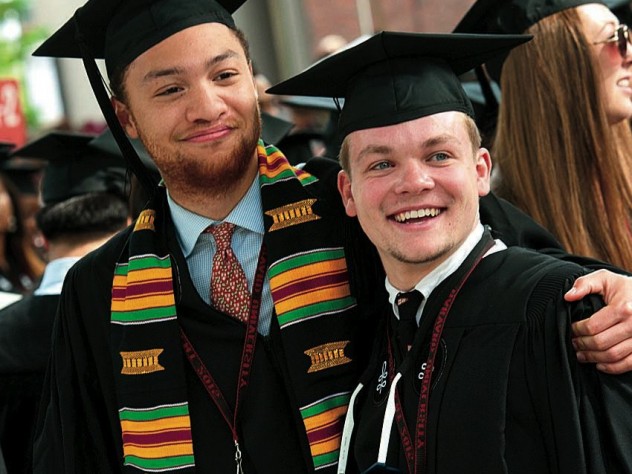 Dunster House members Brent Westbrook (left), of Clayton, Missouri, and Jeffrey Fischer, of Short Hills, New Jersey
