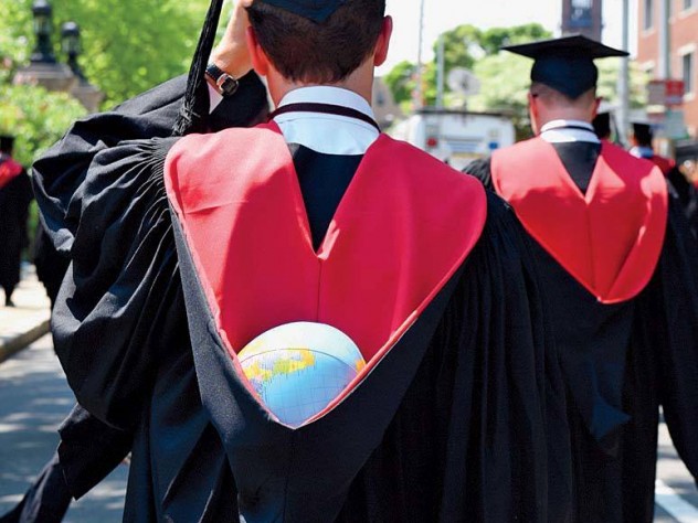 A Kennedy School graduate, prepared to bear the weight of the world