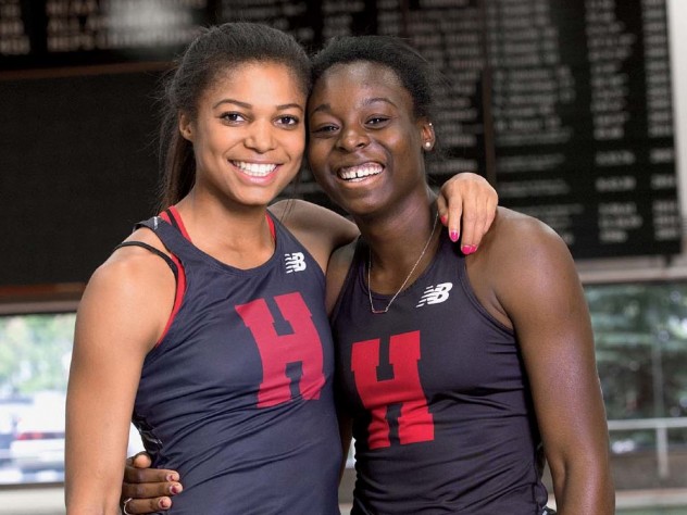 Harvard Track Athletes Ngozi Musa And Gabby Thomas Harvard Magazine Harvard Track Athletes Ngozi Musa And Gabby Thomas Harvard Magazine
