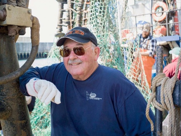 Commercial fisherman Russell Sherman still admires the fishermen he worked for in his early days: “Strong, and strong-willed, independent men. Most were veterans of World War II, and had been through a lot—they had tremendous work ethic. And I wanted nothing but to earn their respect.”