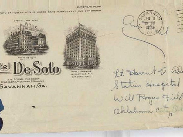 Envelope of a wartime letter