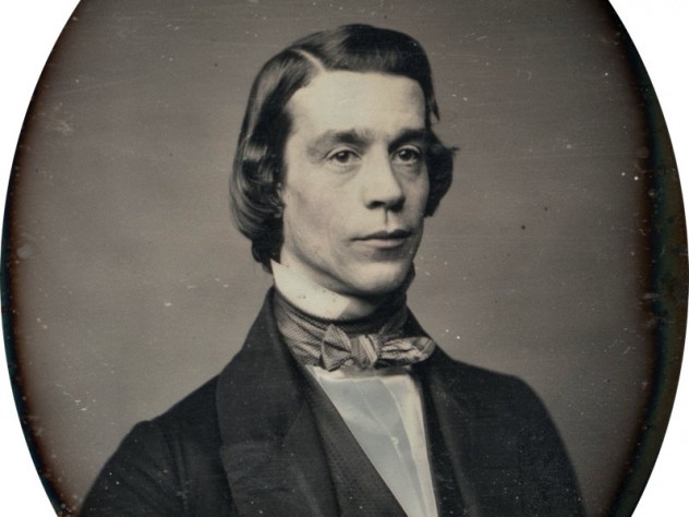 Daguerreotype portrait of Unitarian minister Thomas Starr King