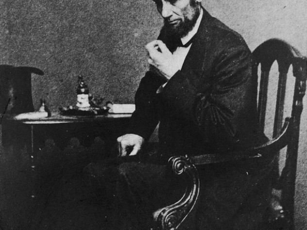 Brady National Photographic Art Gallery (Washington, D.C.)/Library of Congress President Abraham Lincoln in May 1861