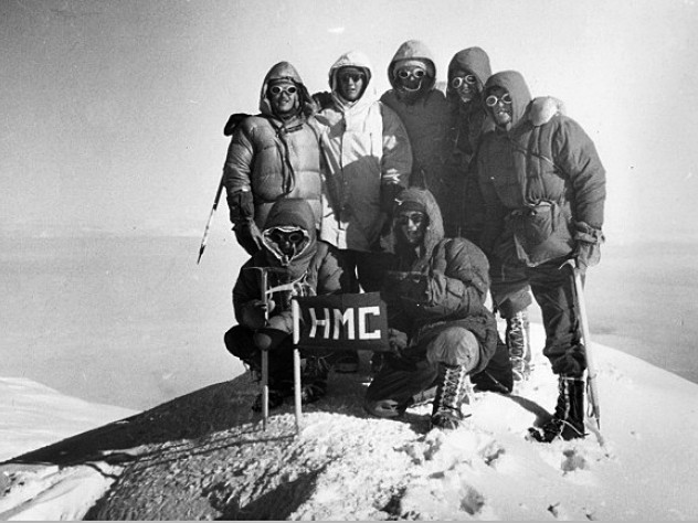 Photo courtesy of John Graham The Harvard team reached the South Summit of Mount McKinley—altitude 20,320 feet—on July 19.
