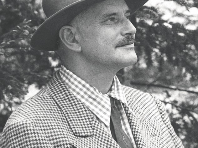 Beston in a photograph probably taken during his years in Maine