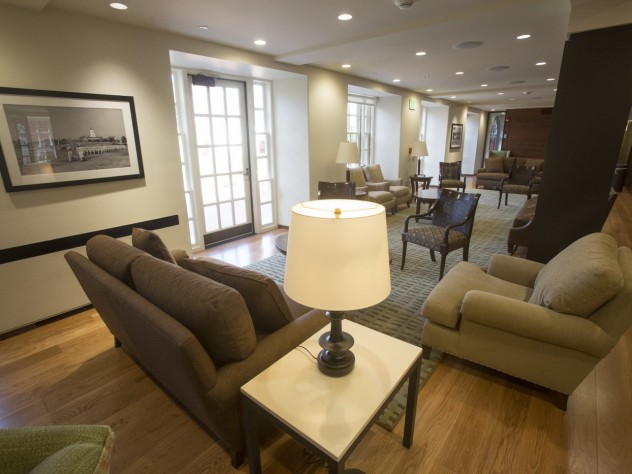 Photo of a lounge area on the ground floor of the House