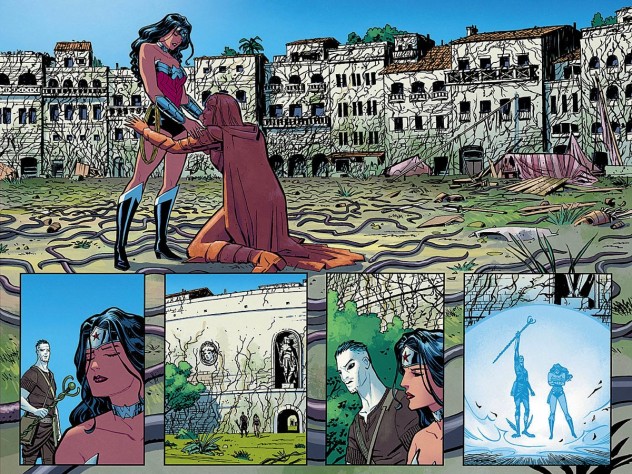 Interior page from "Wonder Woman" by Cliff Chiang