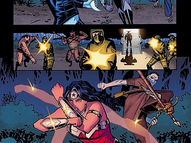Interior page from "Wonder Woman" by Cliff Chiang