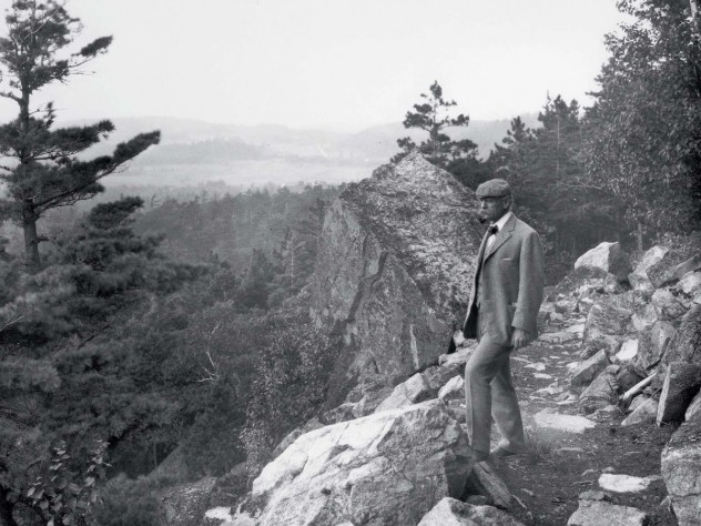 George Bucknam Dorr on the Beachcroft Path on Huguenot Head
