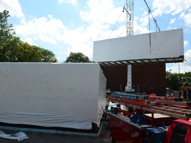 More construction at the Life Lab
