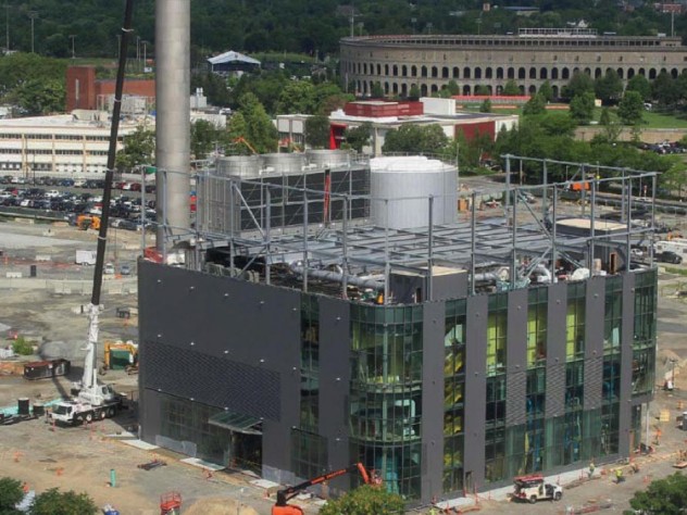 Photograph of Allston cogeneration energy plant