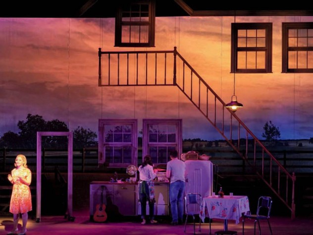 A stage set from “The Bridges of Madison County”
