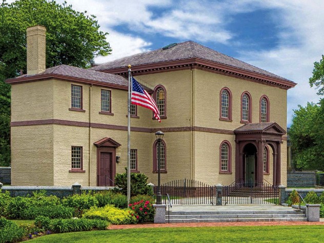 Exterior view of the synagogue