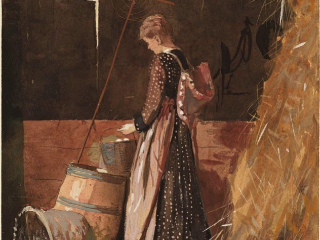 Image of Winslow Homer’s painting Fresh Eggs, 1874