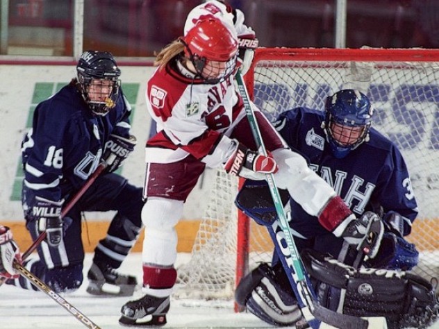 March 27, 1999—The Harvard women's ice-hockey team win the national championship.