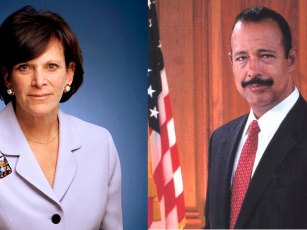 Jessica Tuchman Mathews and Theodore V. Wells Jr.