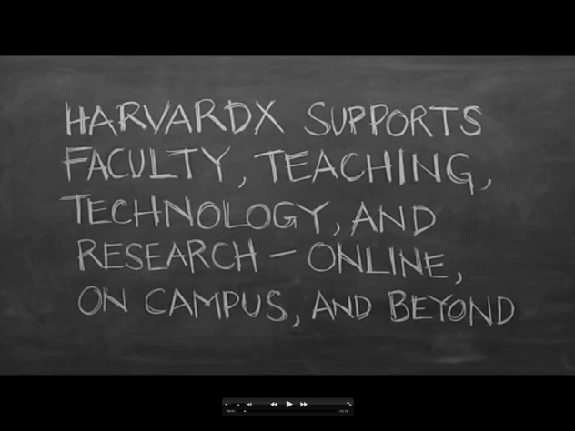 From the HarvardX "anthem" video