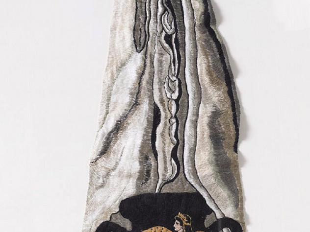 "Fragments: Holding Nike," 2009, by Marilyn Pappas.
