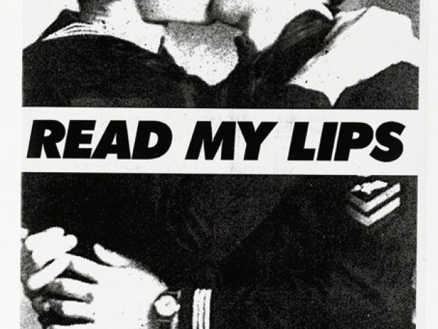 Gran Fury, <i>Read My Lips,</i> 1988, poster, offset lithography