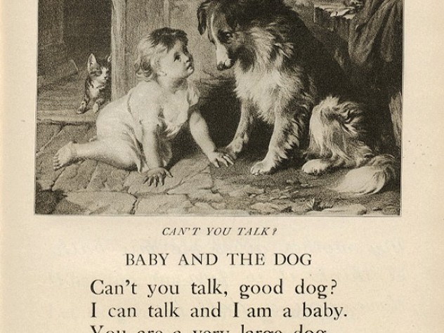 Image courtesy of Special Collections, Monroe C. Gutman Library, Harvard Graduate School of Education From <em>First Days in Reading</em> (c. 1904)