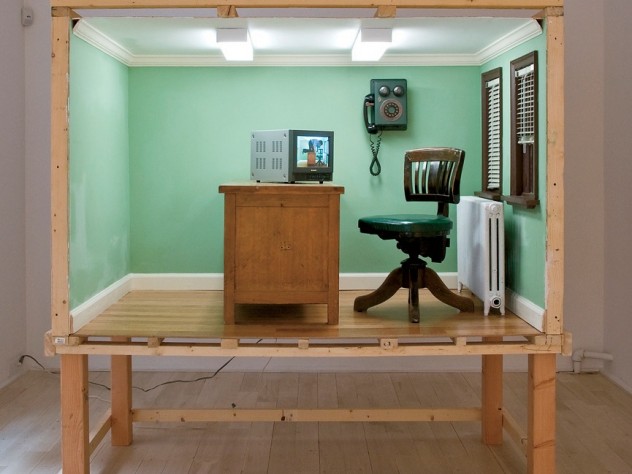 The main set for Meredith James’s video <i>Day Shift </i>