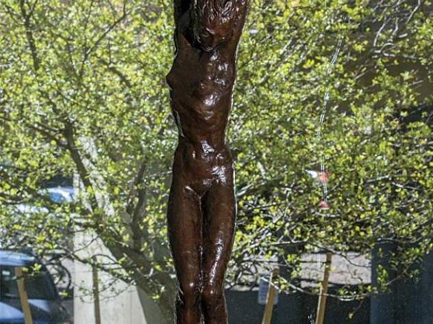 Photograph by Jim Harrison Renée Sintenis’s <i>Daphne,</i> depicted at the moment of her transformation into a laurel tree.